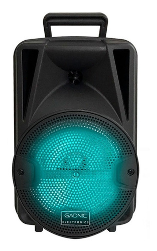 Parlante Gadnic Live Studio XBS3 portátil con bluetooth negro