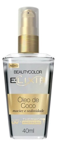 Elixir Beauty Color Óleo De Coco Capilar Nutrição 40ml