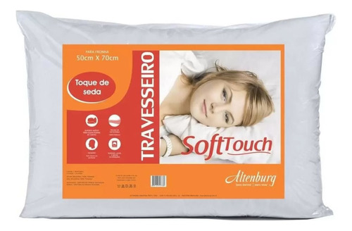 Travesseiro Altenburg Soft Touch 50x70 Cm - 0153