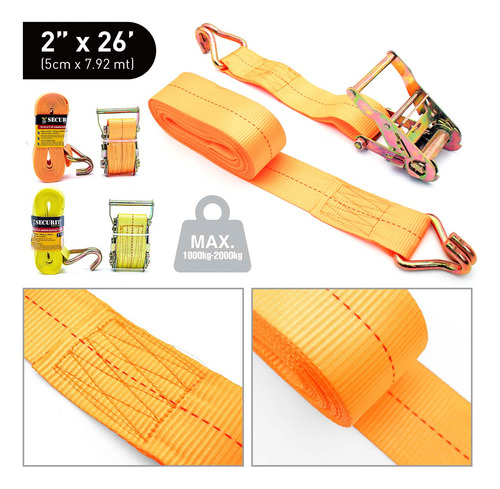 Cinta Rachet 2 Security 26 Ft