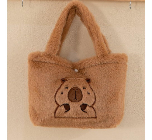 Bolso De Mano De Capibara De Felpa, Bolso De Mano Capibara
