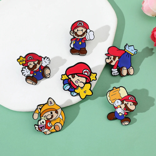 Pins De Mario Bros / Super Mario / Pines Metálicos (broches)