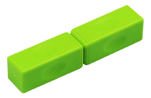 Juguete Sensorial Portátil Con Bloques De Verde