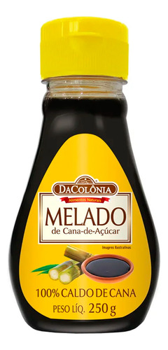 Melado de Cana DaColônia Squeeze 250g