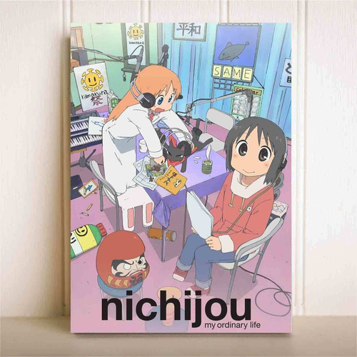 Imagem 1 de 1 de Placa Decorativa Quadro Anime Nichijou My Ordinary Life