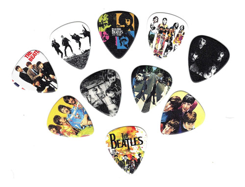 Púas De Guitarra De Beatles De Sherpa Goods, 10 Púas ...