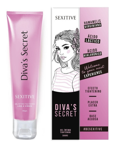 Gel Intimo Diva´s Secret Sexitive Sedoso Hidratante