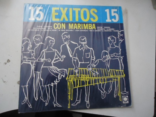 15 Exitos Con Marimba Varios Artistas Lp