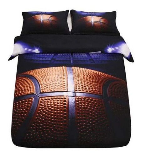 2pc Ropa De Cama De Microfibra De Baloncesto El Deporte...