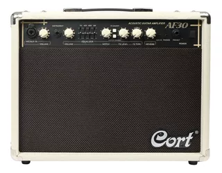 Amplificador De Guitarra Acustica Cort Af30 30w