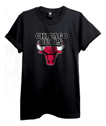 Remera Premium Logo Chicago Bulls - Básquetbol 