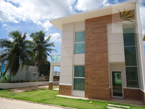 Imagem 2 de 30 de Casa Duplex Com 3 Suítes Em Condomínio Com Lazer Completo No Eusébio. - Ca0167