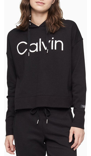 Polerón Negro Oversize Calvin Klein