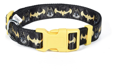 Collar Para Perro Pequeño Dc League Super-pets Batman Style