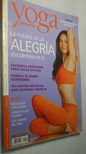 Revista Yoga Journal Nro 14 La Fuente De La Alegria 