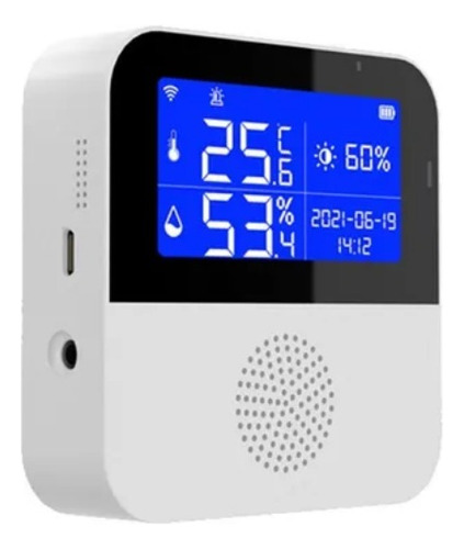 Sensor De Temperatura Wifi Alexa Google Home Tuya Smart Life