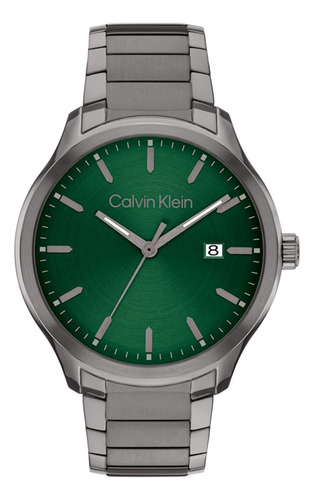 Relógio Calvin Klein Masculino Aço Cinza 25200350