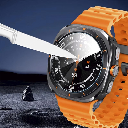 Combo 3 Micas D Cristal Templado Para Galaxy Watch Ultra