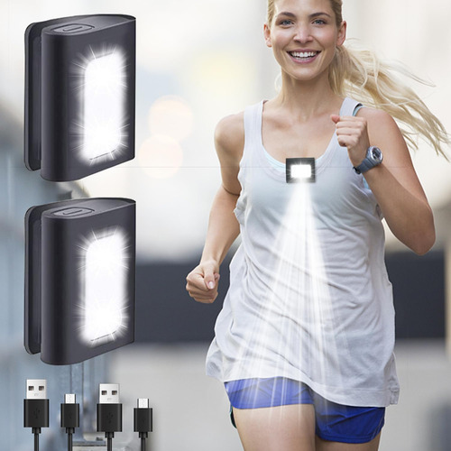 Luz Para Correr, Paquete De 2 Equipos De Correr Reflectantes