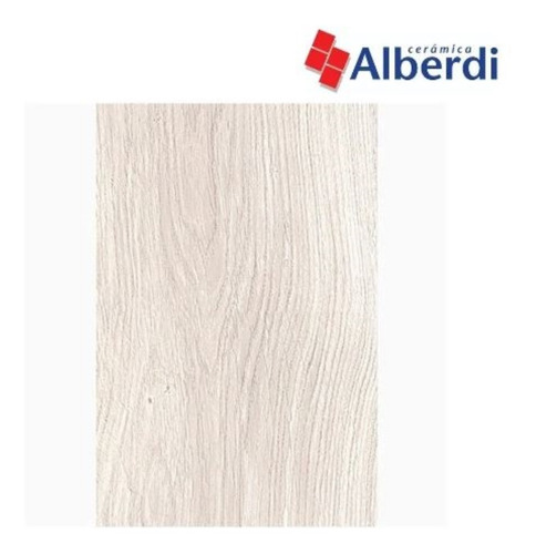 Porcelanico Alberdi Arce Blanco 20x60 Cm Piso Pared Satinado