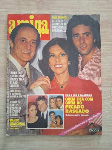Revista Amiga 462 Tony Ramos Lucélia Santos Rose Di Primo (Usado)