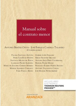 Libro Manual Sobre El Contrato Menor Original