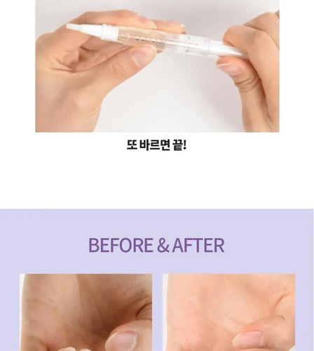 Baren Dual Effect Nail & Cuticle Pen Cuida, Hidrata Uñas
