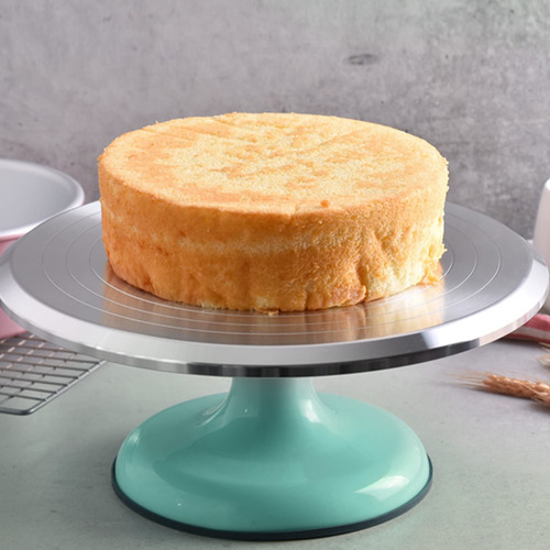 Plato Giratorio Para Tartas De 10 Pulgadas, Soporte