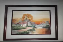 Comprar Cuadro Decorativo Paisaje Rural Venezolano
