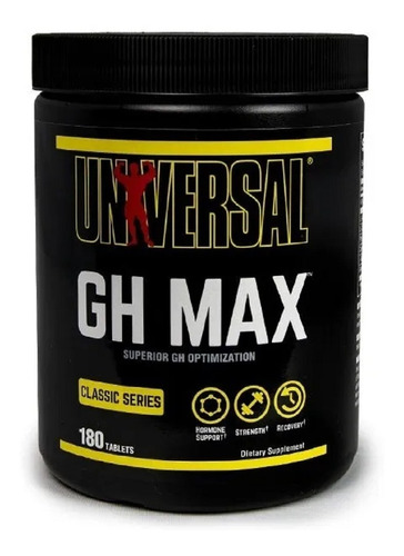  Suplemento En Comprimidos Universal Nutrition Gh Max