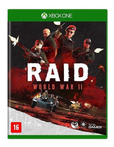 Jogo Midia Fisica Raid World War 2 Original Para Xbox One