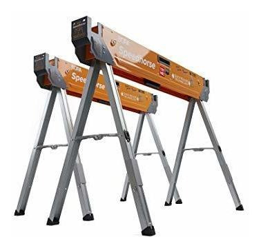 Portamate Speedhorse Sawhorse Juego 2 Soporte Mesa