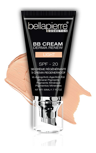 Bellapierre Bb Cream Con Spf 20 - Protector Solar Tintado, .