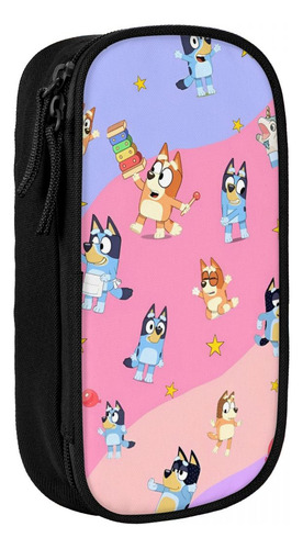 Estuche Para Lápices Cartoon B-blueys Bandit-chilli, Nuevas