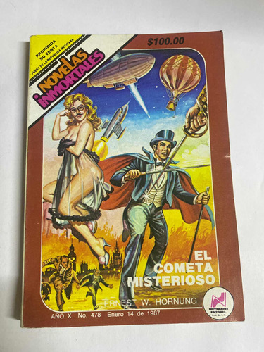Revista Vintage Novelas Inmortales El Cometa Misterioso