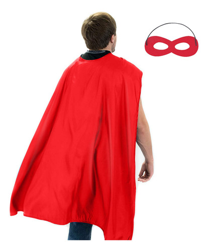 Capas Y Mscaras De Superhroes Para Adultos, Disfraces De Hal