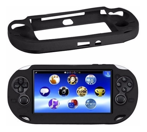 Capa Case Capinha Silicone Sony Playstation Psvita Ps Vita