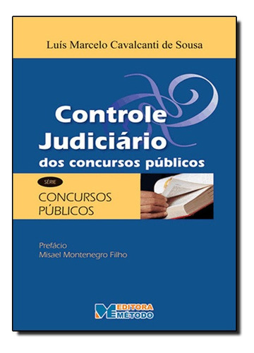 Conc.pub. Controle Judiciario, De Luis Marcelo Cavalcante De Sousa. Editora Método Em Português