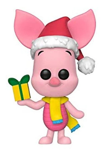 Funko 43330 Pop. Vinilo Disney: Holiday-piglet Figura