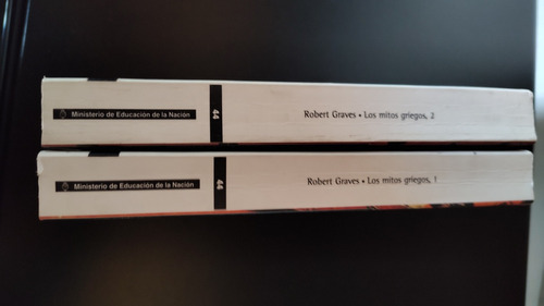 Los Mitos Griegos Tomo 1 Y 2 De Robert Graves