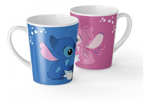 Taza Conica 12 Onzas Lilo Y Stitch 2