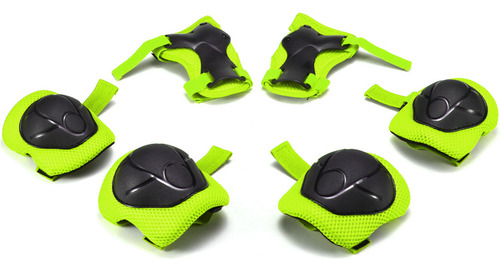 G Kit Protección Niños 6 En 1 Rodilleras Coderas Muñequeras