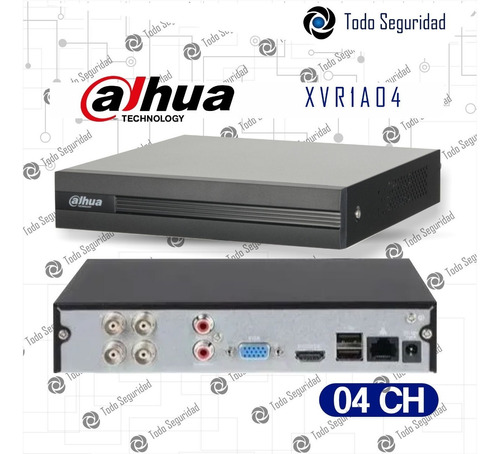 Imagen 3 de 9 de Kit Seguridad Dahua Cctv Dvr 4ch + 4 Camara Infrar + Cable