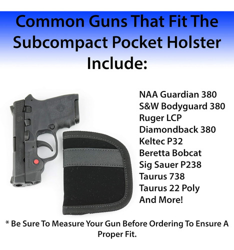 Ultimate Pocket Holster | Ultra Thin For Comfortable Conceal