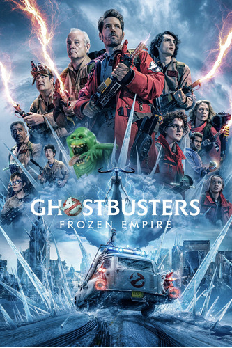 Posters Ghostbusters Frozen Empire Banner Cine 100x70 Cm