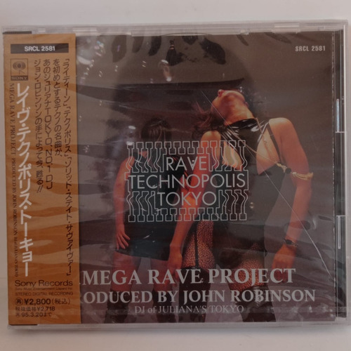 Mega Rave Project Produced By Joh Cd Japonés Obi Musicovinyl