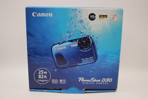  Canon Powershot D30 Compacta