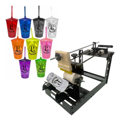 Máquina De Pintar Canetas, Canecas Cilíndricas Silk 11