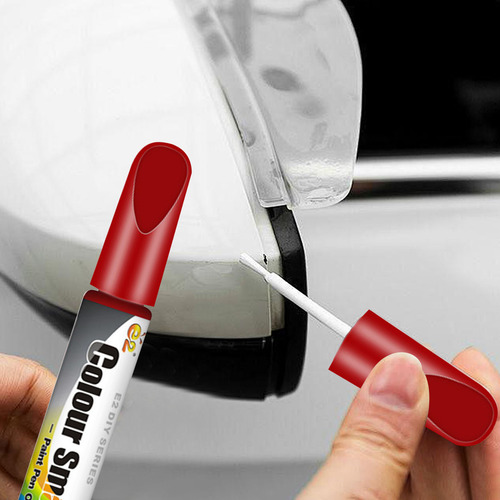 Un Bolígrafo De Reparación De Arañazos Para Pintura De Autom