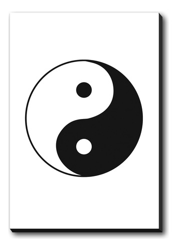 Yin Y Yang Símbolo Taoísta Chino Mural Decorativo Esotérico